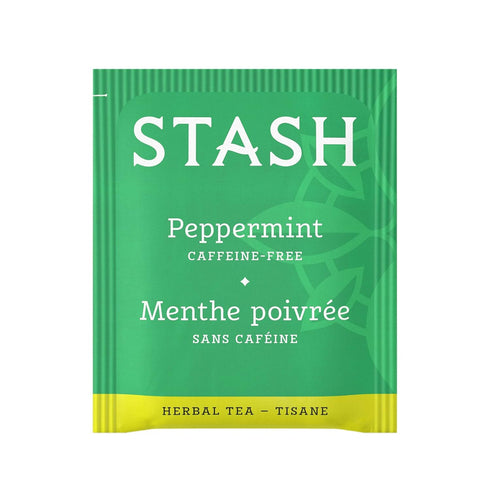 100 Stash Tea Peppermint Herbal Tea, Box of Tea Bags