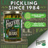 32oz, 2 Pack, 40 Foster's Pickled Green Beans in a Jar, Original, Traditional Pickled Vegetables Recipe for over years