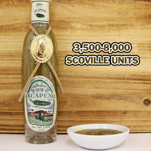 3.75oz Pure Jalapeno Pepper Hot Sauce Mash Puree - Try if you dare! Perfect Gourmet Gift for the Hot Sauce Fan - Great