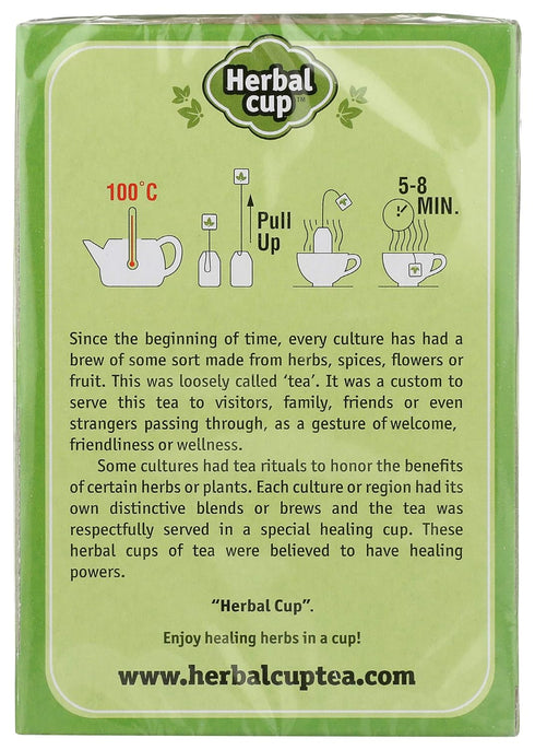 (16 Count, Pack 1) Herbal Cup Ayurveda Moringa Tea, Organic Turmeric, No Caffeine Herbal Teas