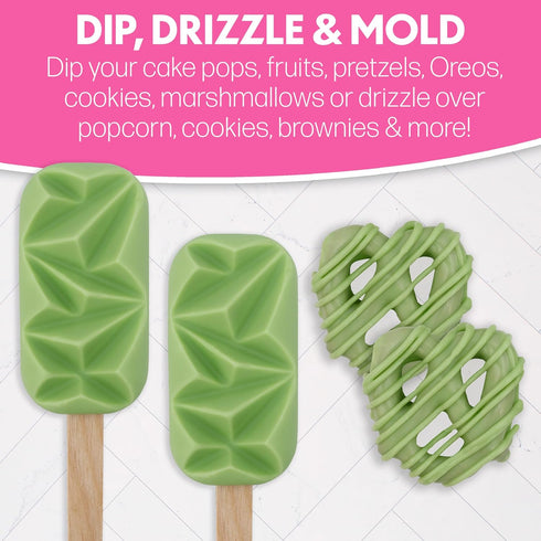 5 Sweet Shoppe Spring Green Melting Wafers, pounds