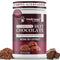 Mushroom Hot Chocolate Powder with Reishi 10:1 Extract, Hot Cocoa Powder Caffeine-Free