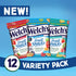 Pack Pack, 5oz (Pack 12) Welchs Fruit Snacks, Variety With Mixed Fruit, Strawberry & Island Fruits, Gluten Free, Bulk