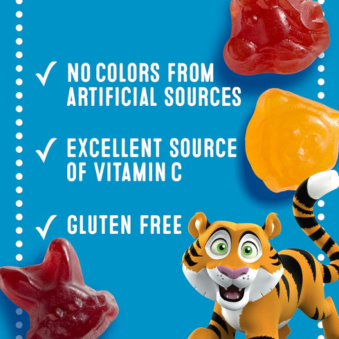 10 8 oz (Pack 8) Mott's Fruit Flavored Snacks, Animals Assorted Fruit, Gluten Free Snack, Ct