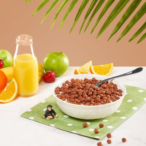 10 oz (Pack 1), EnviroKidz Organic Choco Chimps Cereal, of Chocolate, Gluten Free, Non-GMO, Fair Trade, by Nature's