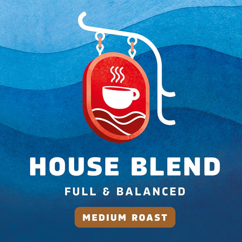 100% 6 (60 Seattles Best Coffee, Medium Roast K-Cup Coffee Pods, House Blend, Arabica, Boxes Pods Total)