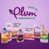 5 Count (Pack 16) Plum Organics Teensy Snacks Soft Fruit - Mixed Berry - - Organic Toddler Food Fruit Snacks