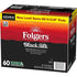 10 Count (Pack 6) Folgers Black Silk Coffee, Dark Roast, Keurig K-Cup Pods, Box