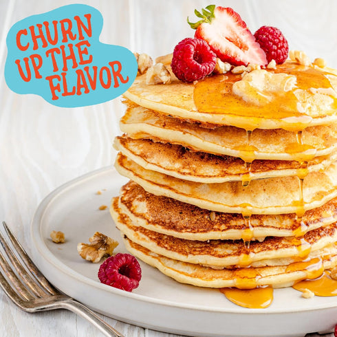 Churn (5.5oz, Pack 3) Maple & Cinnamon Butter, Flavored Butter ed with Organic Grass Fed Butter of - Non-GMO
