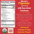 3s 12-pack, 1.06 oz Laxmis Delights Savory Flaxseed Spread with Sun-dried Tomatoes - Spicy Charcuterie Board Spread|