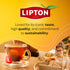 20 Lipton Peach Paradise Tea Bags, caffeine free Tea, Fruit and Herbal Tea, Individually Wrapped, Tea Bags