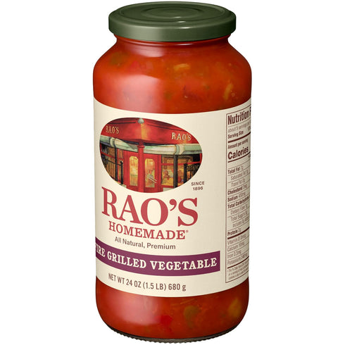 24 oz Rao's Homemade Fire Grilled Vegetable Sauce Made with Italian Tomatoes