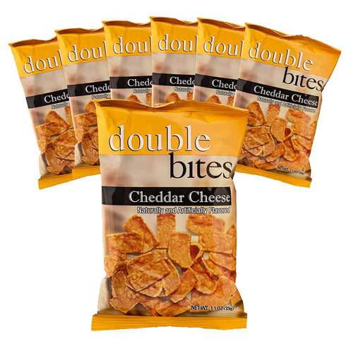 Diet Protein To Go - Cheddar Cheese Double Bites - High Protein,