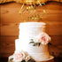 Larger Size Acrylic Mirror Gold Hexagon Mr and Mrs Cake Toppers - Elegant Handwriting Wedding, Bridal Shower,