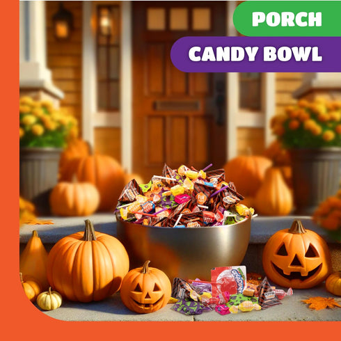 10-Pound Pack Party Candy Bulk Box - Party Mix - Popping Rocks, Lollipops, Taffies, Gum - Assorted Candy Variety