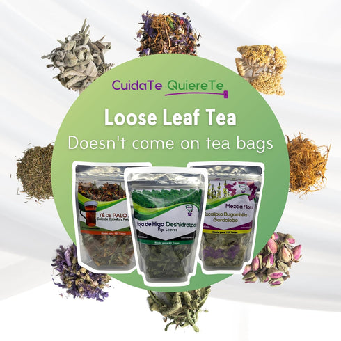 3.5 oz (100 1 Pack, 66 100% Fig Leaf Tea, Hoja de Higo, Quiere Te, grams), Up to Cups, Crushed Fig Leaf Tea, Loose