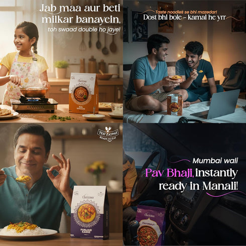 Chericious Pack Indian Meal Variety - Ready to Eat Combo