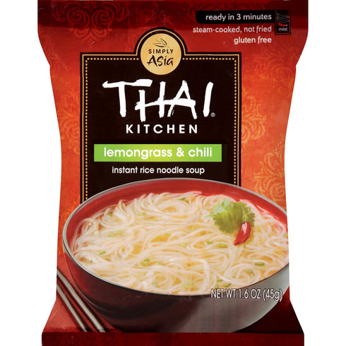 1.6-Ounce (Pack 12) Thai Kitchen Instant Rice, Lemon Grass And Chili, Unit