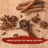 52USA 4oz Set, Set Cinnamon Sticks, Star Anise, Whole Cloves - Each, All Natural Spice No Preservatives, Perfect