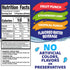 30 6 oz Capri Sun Roarin' Waters Flavored with Other Natural Flavor Water Beverage, Pouches, for School Lunches
