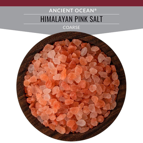 16 Oz SaltWorks Ancient Ocean Himalayan Pink Salt, Artisan Pour Spout Pouch, Himalayan (Coarse)