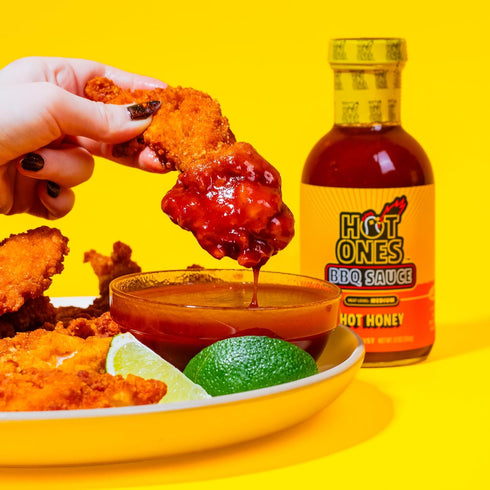 Pack Set Hot Ones BBQ Sauce Trio - Variety - Gift - Caribbean, Hot Honey, Smoked Serrano