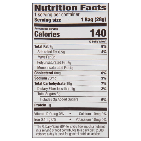 1 Oz (Pack 24) Sensible Portions Garden Veggie Snacks - Veggie Straws, Snack Size, Apple Cinnamon