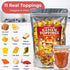 Nahasahr 17oz Pack 11 35 Dried Ramen Toppings Bulk - Ingredients Dehydrated Vegetable Mix for Ramen, Soup & Fried Rice