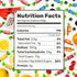 2 lb (134 FRUIT CHEWS Candy SOUR Bulk Bag, Fruity Flavored, Assorted Flavors, Gluten & Peanut Free, Individually