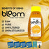 BLOOM PURE RAW HONEY 100% 16oz Bloom Honey Pure Honey Raw Unfiltered and Unpasteurized Raw Honey - Organic Wildflower