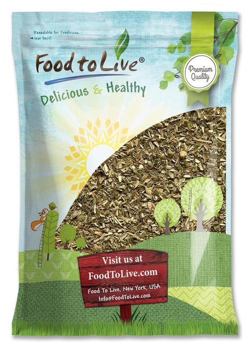 Food to Live Oregano, 4 Pounds Whole Dried Leaves for Cooking and