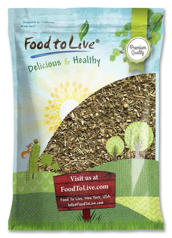 Food to Live Oregano, 4 Pounds Whole Dried Leaves for Cooking and
