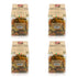 Sophia Foods Four-Color Bronze Dye Riccioli Pasta, 1lb Bag (4-Pack) - Organic,