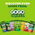 3.2 oz (Pack 48), GoGo squeeZ No Sugar Added Applesauce and Fruit Puree, Apple Cinnamon, Pouches of Fruit Snacks