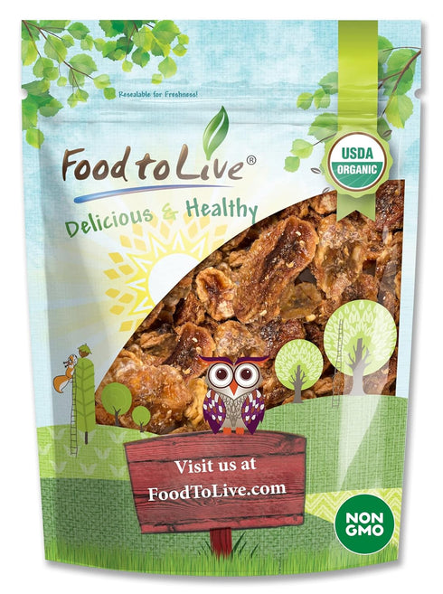 Organic Dried Banana Slices, 6 Ounces Non-GMO, Naturally Dried Ripe Bananas, Unsweetened,
