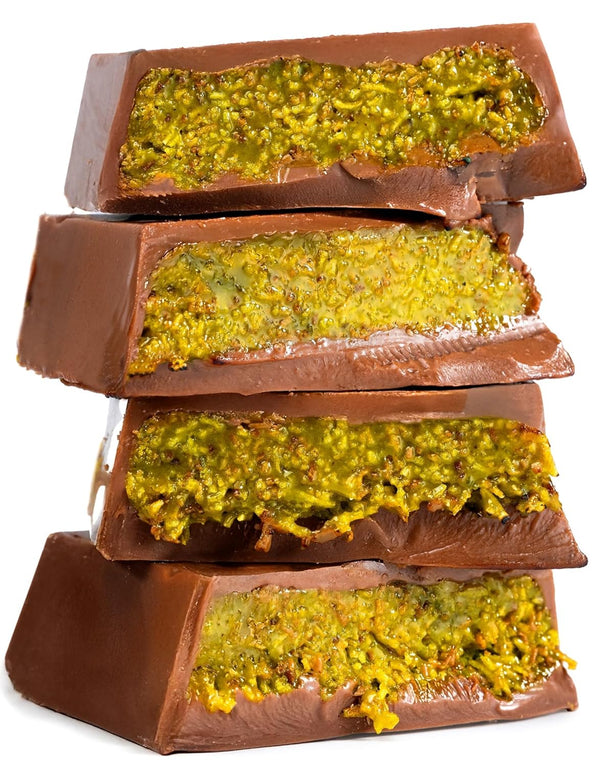 BARBEE Dubai Chocolate Bar Pistachio | Handmade Belgian Chocolate with Dark Chocolate