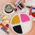4 110g/3.88oz Edible Sanding Sugar Sprinkles, (Gold Black White Pink) cell Edible Mix Sugar Crystals Sprinkles for Cake