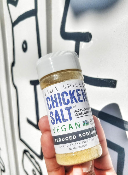 Chicken Salt - Vegan, Non-GMO, NO MSG, Gluten Free, Australia's All-Purpose Seasoning (Reduced Sodium)