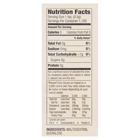 BUTO 19.4 Oz,Tastes (Pack 1) Sweetener with Sucralose, Like Sugar, Great for Baking! Zero Calorie Sweetener