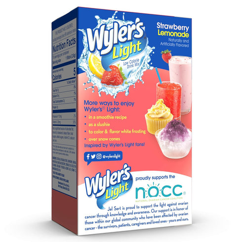 Packets, 16 Count, 6 (96 Wyler's Light Singles To Go Powder Water Drink Mix, Strawberry Lemonade, Boxes Single