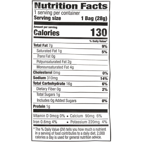 1 Oz (Pack 24) Sensible Portions Garden Veggie Snacks - Veggie Straws, Snack Size, Cheddar Cheese