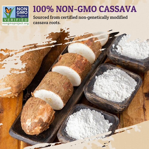 52USA 2 Pack (28oz Tapioca Starch, Total) | Tapioca Flour from Cassava Root | Gluten Free Flour Substitute | Vegan