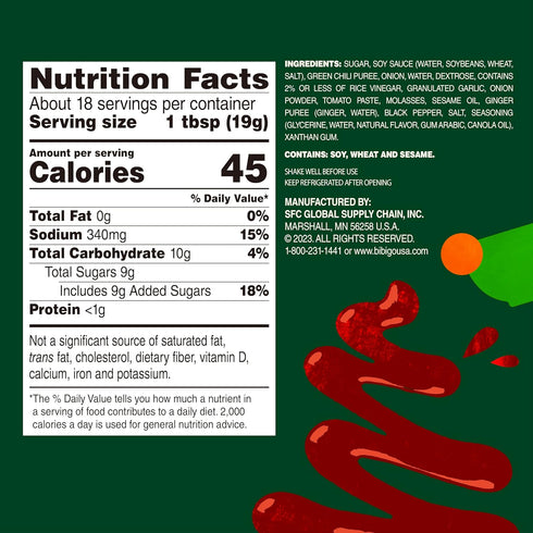 12.16 (Pack 1) Bibigo Spicy Korean BBQ Drizzle Hot Sauce, Ounce