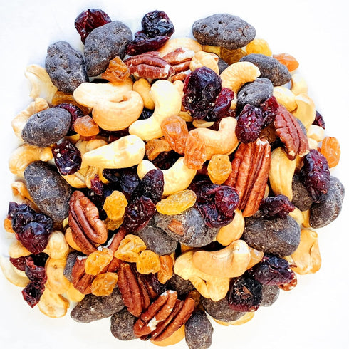 Packs 3 NY SPICE SHOP Candy Sweet Sea Salt Sensation Trail Mix with Mixed Nuts - Dried Fruit Healthy Snacks for Adults
