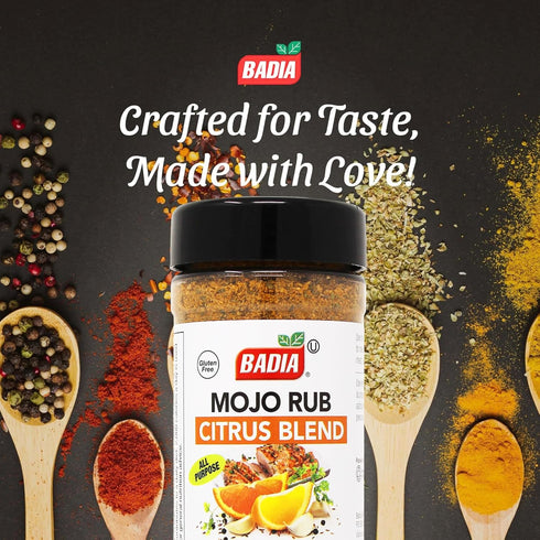 Mojo Rub Citrus Blend 5 oz – Zesty Garlic & Citrus Marinade Seasoning – Bold Latin Inspired Dry Rub