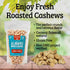 2 lb Almond Brothers Roasted Cashews - Bag - Hand Crafted Candied Coconut Cashews, Gluten-Free, Non-GMO