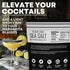 14 Oz Black Lava Hawaiian Sea Salt Infused with Activated Charcoal Hawaiian-Style Black Salt for Seasoning, Grilling