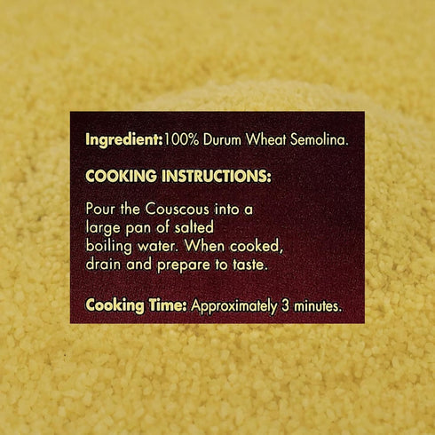 32 oz (2Lb), Crispa Couscous Premium Traditional and Medium Nutritious Grain - Ideal for Healthy Meals, Mediterranean