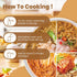 (26g) 6 Count Pack Hethstia High Protein Ramen Cup Noodles, Plant-Based Vegan Noodle Variety - Chicken, Spicy Beef