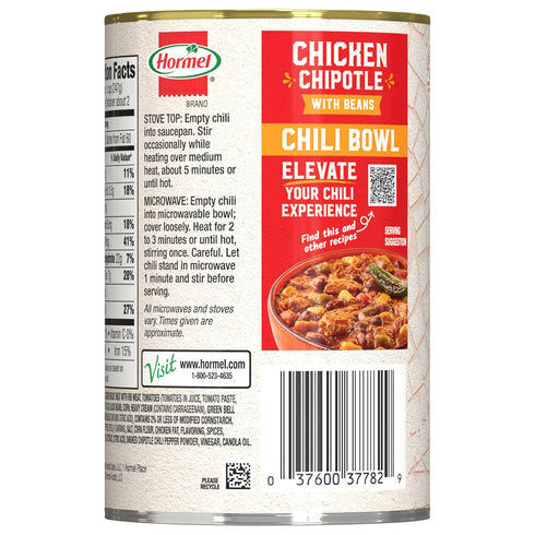 15oz, 12-Pack HORMEL Chicken Chipotle Chili